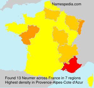 Surname Neumer in France Surname Neumer in France
