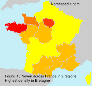 Surname Neven in France Surname Neven in France