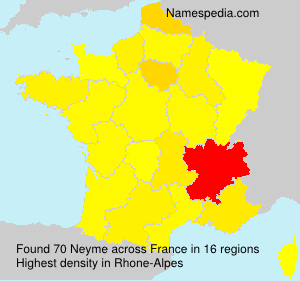 Surname Neyme in France Surname Neyme in France