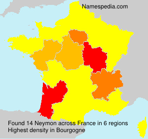 Surname Neymon in France Surname Neymon in France