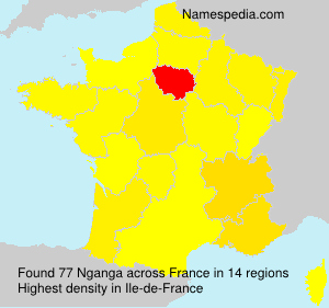 Surname Nganga in France