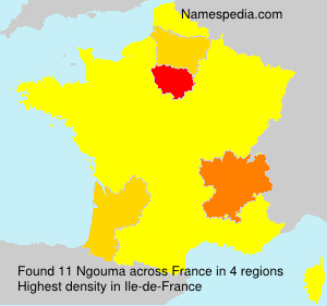 Surname Ngouma in France Surname Ngouma in France