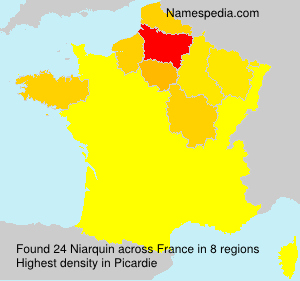 Surname Niarquin in France Surname Niarquin in France