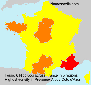 Surname Nicolucci in France Surname Nicolucci in France