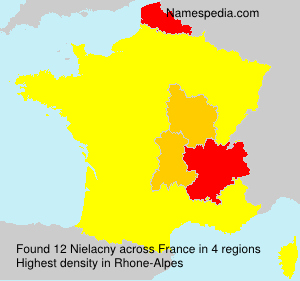 Surname Nielacny in France Surname Nielacny in France