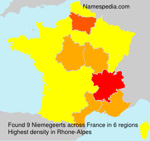 Surname Niemegeerts in France Surname Niemegeerts in France