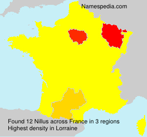 Surname Nillus in France Surname Nillus in France