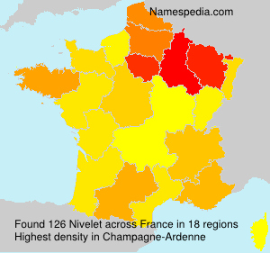 Surname Nivelet in France Surname Nivelet in France