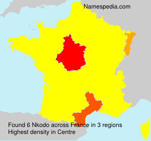 Surname Nkodo in France Surname Nkodo in France
