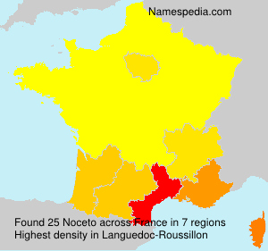 Surname Noceto in France Surname Noceto in France