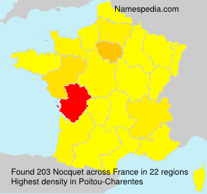 Surname Nocquet in France Surname Nocquet in France