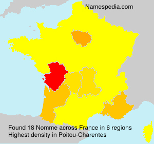 Surname Nomme in France Surname Nomme in France