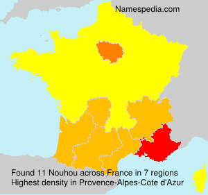 Surname Nouhou in France