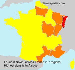 Surname Noviot in France Surname Noviot in France
