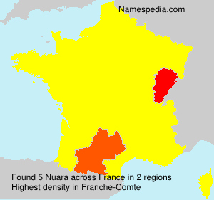 Surname Nuara in France