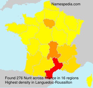 Surname Nurit in France Surname Nurit in France