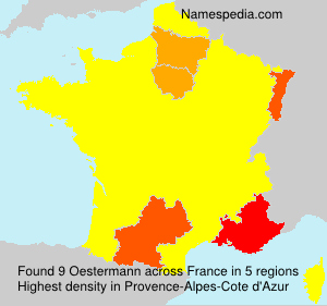 Surname Oestermann in France Surname Oestermann in France