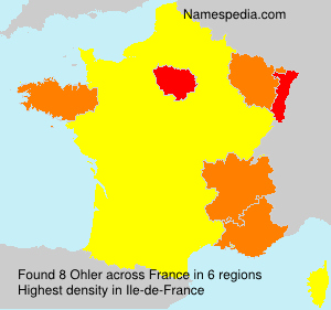 Surname Ohler in France Surname Ohler in France