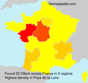 Surname Olbert in France Surname Olbert in France