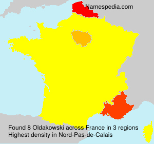 Surname Oldakowski in France Surname Oldakowski in France