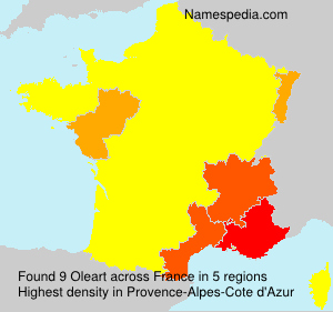 Surname Oleart in France Surname Oleart in France