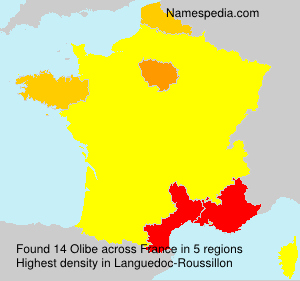 Surname Olibe in France Surname Olibe in France