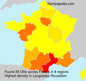 Surname Ollie in France Surname Ollie in France