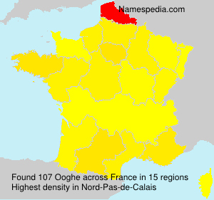 Surname Ooghe in France Surname Ooghe in France