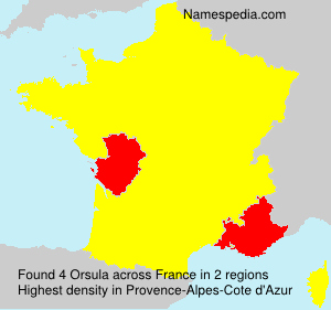 Surname Orsula in France Surname Orsula in France
