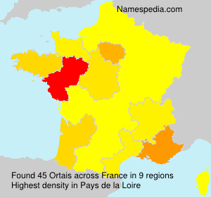 Surname Ortais in France Surname Ortais in France