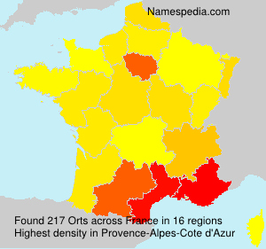 Surname Orts in France Surname Orts in France