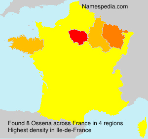 Surname Ossena in France Surname Ossena in France