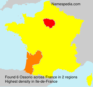 Surname Ossorio in France Surname Ossorio in France