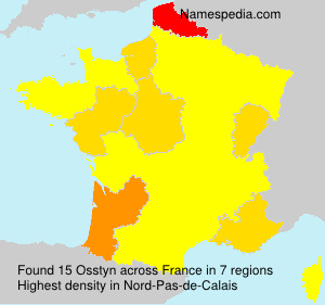 Surname Osstyn in France Surname Osstyn in France