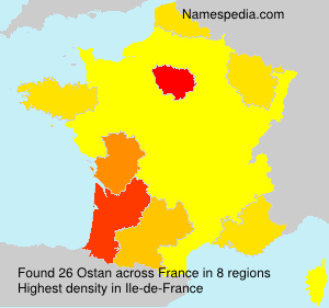 Surname Ostan in France Surname Ostan in France