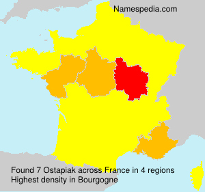 Surname Ostapiak in France Surname Ostapiak in France