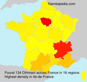 Surname Othmani in France Surname Othmani in France