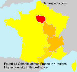 Surname Othoniel in France Surname Othoniel in France
