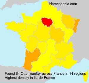 Surname Ottenwaelter in France Surname Ottenwaelter in France