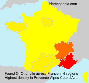 Surname Ottonello in France Surname Ottonello in France