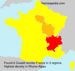 Surname Ouaalit in France Surname Ouaalit in France