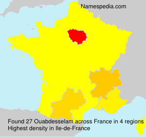 Surname Ouabdesselam in France