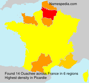 Surname Ouachee in France Surname Ouachee in France