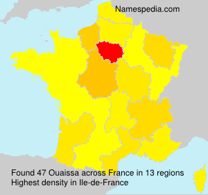 Surname Ouaissa in France Surname Ouaissa in France
