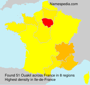 Surname Ouakil in France Surname Ouakil in France