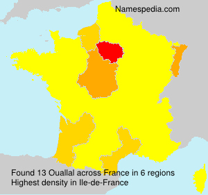 Surname Ouallal in France Surname Ouallal in France