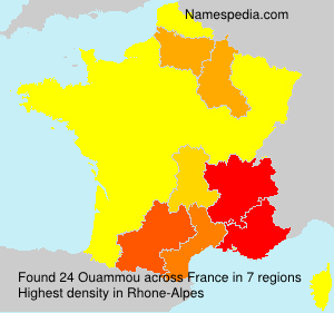 Surname Ouammou in France Surname Ouammou in France