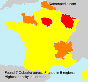 Surname Ouberka in France Surname Ouberka in France