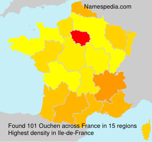 Surname Ouchen in France Surname Ouchen in France