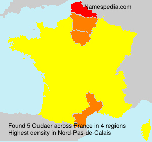 Surname Oudaer in France Surname Oudaer in France